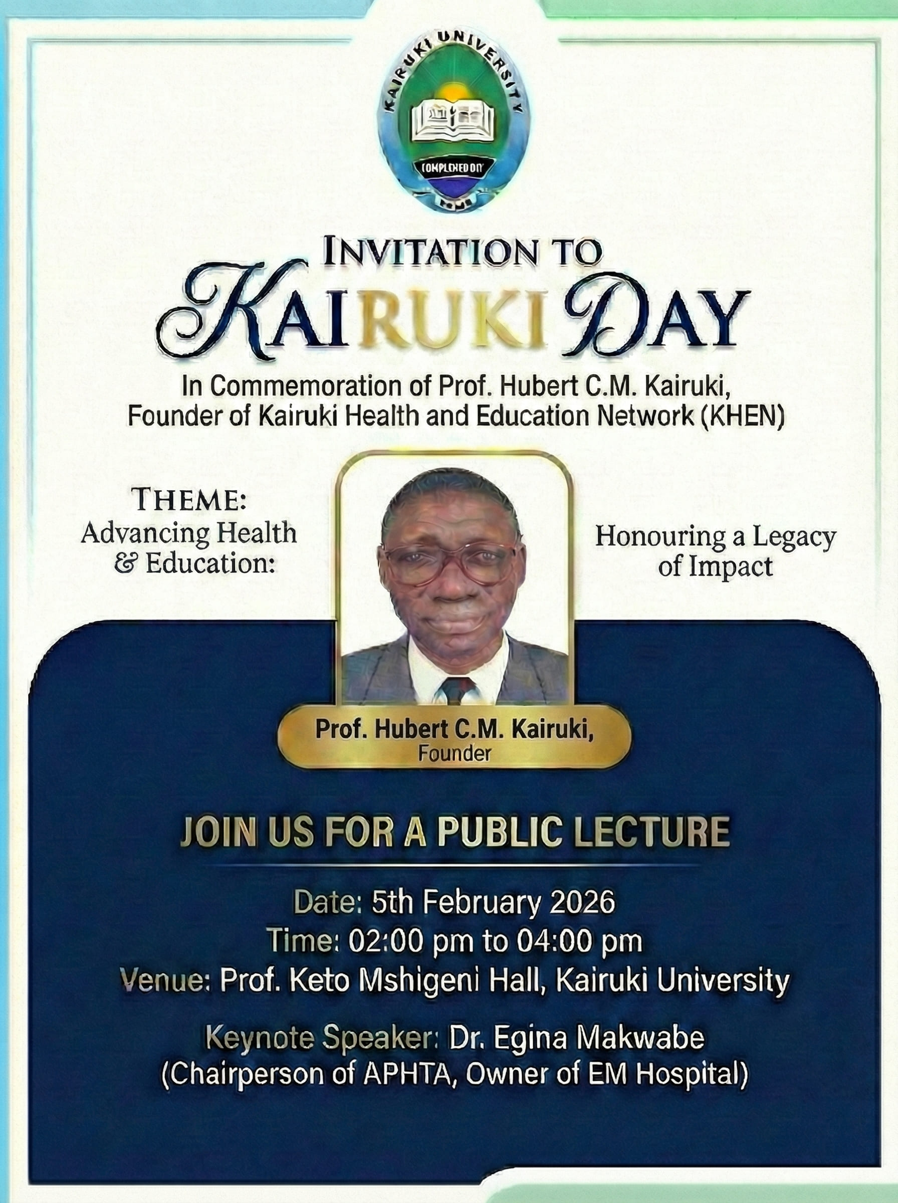 Kairuki Day Celebration